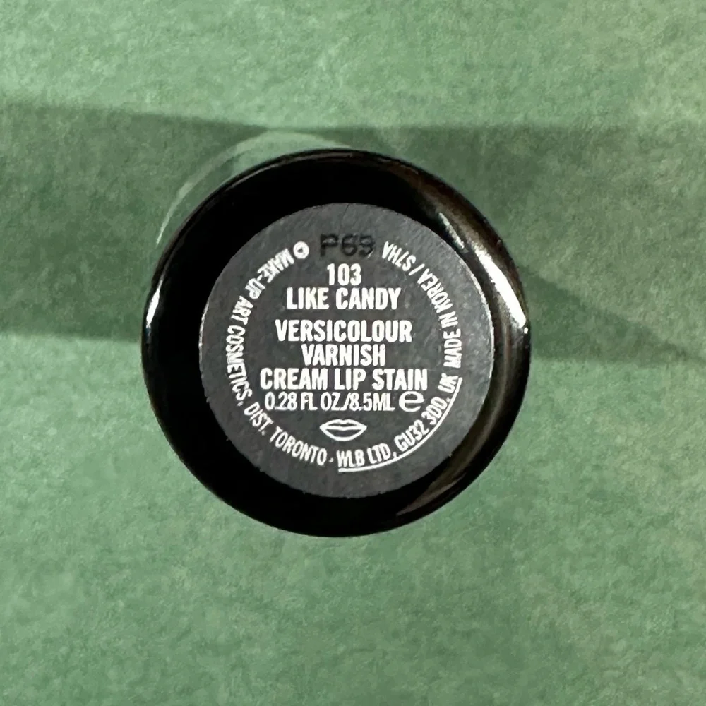 MAC *Like Candy* Versicolour Varnish Cream Lip Stain .28 fl oz